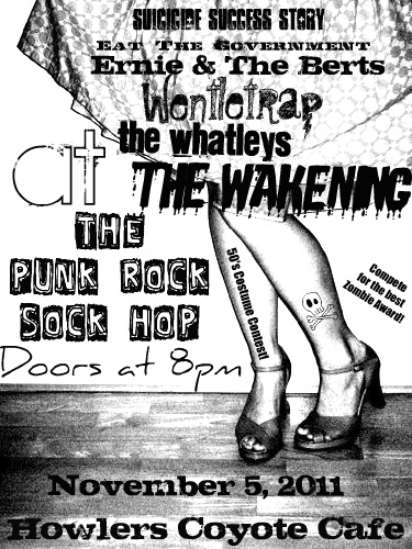THE PUNK ROCK SOCK HOP IN PITTSBURGH! Sat. Nov. 5th, 2011